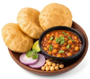 CHOLEY BHATURE (2 pieces)