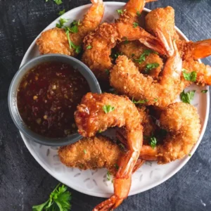 GOLDEN FRIED PRAWNS (4 pieces)